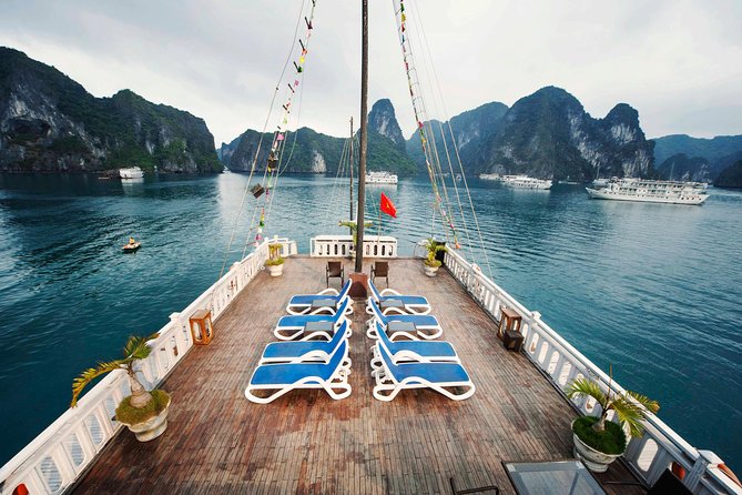 Hanoi - Halong Bay Full Day Trip from Hanoi - Sundeck time, photos, and a possible swim