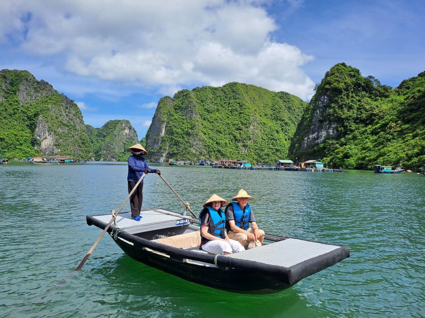 Hanoi Halong Luxury Day Tour with Private Cabin - Luon Cave by kayak or bamboo boat