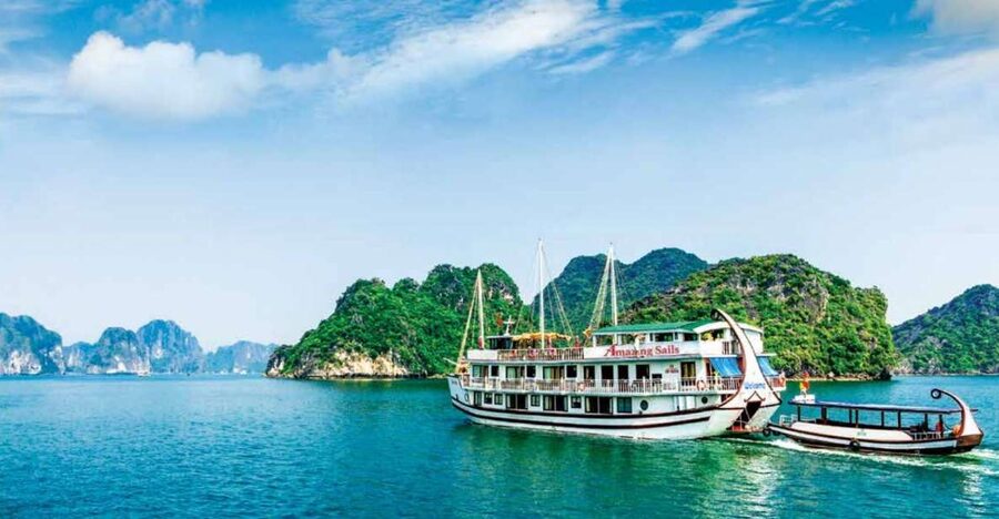 Hanoi Halong Luxury Day Tour with Private Cabin - Titop Island from 14:30 to 16:00