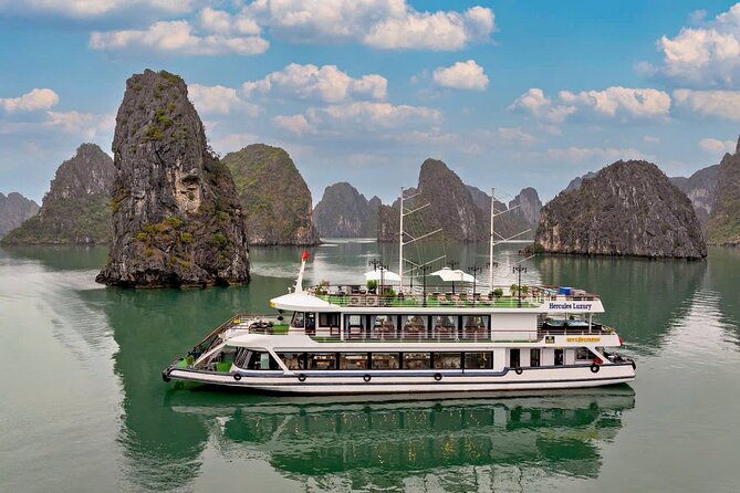 Hanoi Luxury Day Cruise to Ha Long Bay All Inclusive with Buffet - Six hours among Ha Long Bay’s limestone islands