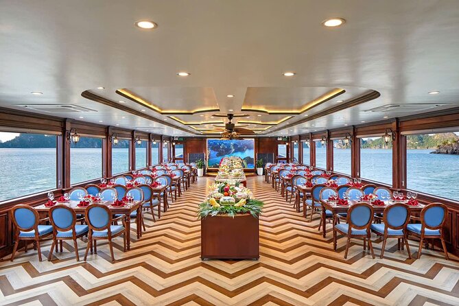 Hanoi Luxury Day Cruise to Ha Long Bay All Inclusive with Buffet - Kayaking or bamboo boat through the water