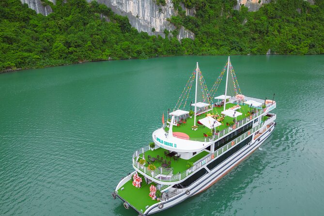 Hanoi Luxury Day Cruise to Ha Long Bay All Inclusive with Buffet - The 2.5-hour ride from Hanoi to Tuan Chau Harbor