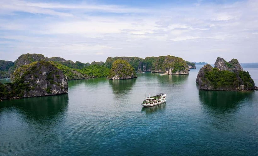 Hanoi/Ninh Binh: 2-Day Lan Ha Bay & Cat Ba with Small Cruise - Choosing between Dark and Bright Cave and Ba Trai Dao Beach