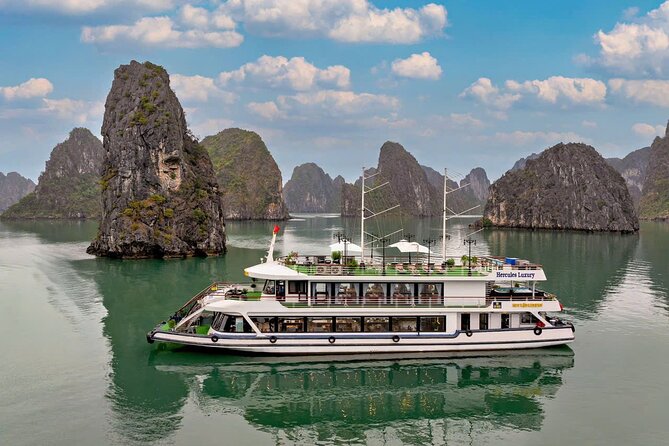 Hercules Premium/Luxury Cruise Halong Bay Day Trip From Hanoi - Returning to Hanoi after sunset