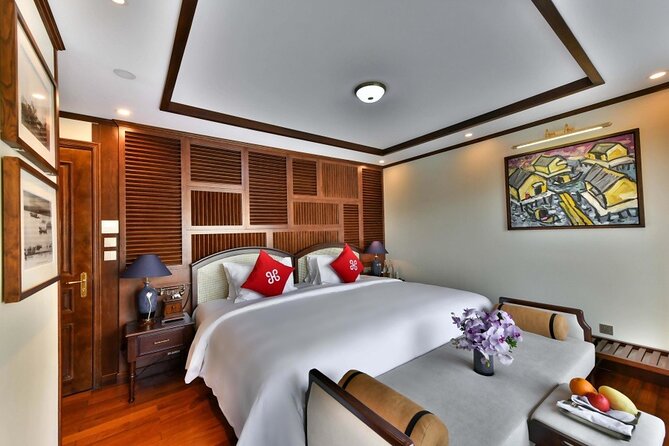 Heritage Cruises Best Luxury Cruise to Halong and Lan Ha Bay 2D1N - Brunch, checkout, and the return to land