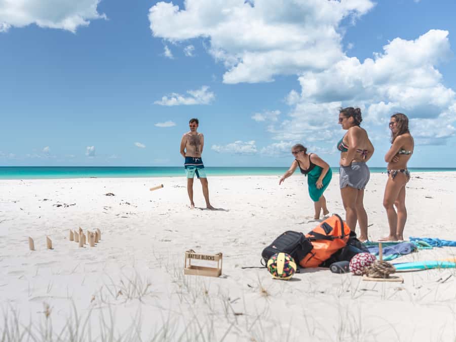 Hervey Bay: Exclusive Island Hopper Adventure Cruise - The ride on Wipeout