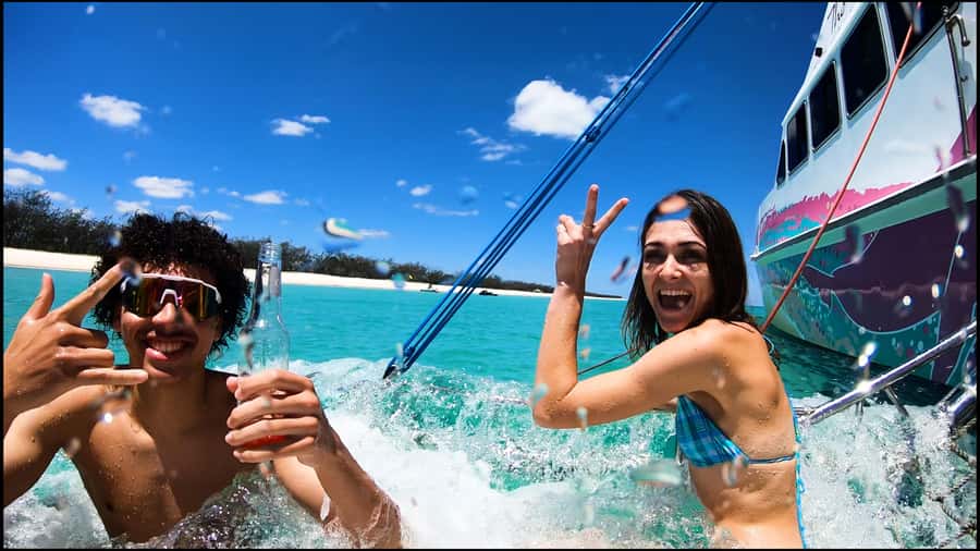 Hervey Bay: K'Gari(Fraser Is) Adventure & Sightseeing Cruise - Three viewing areas and a licensed bar