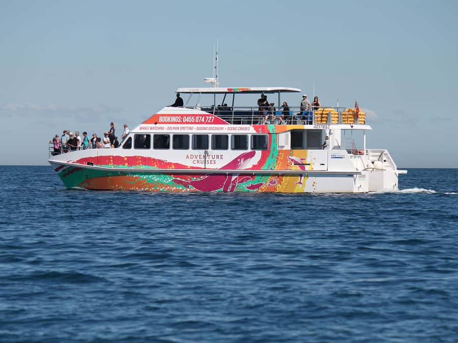 Hervey Bay: Sunset Cruise to Great Sandy Marine Park - Boarding at Hervey Bay and settling in with bubbles