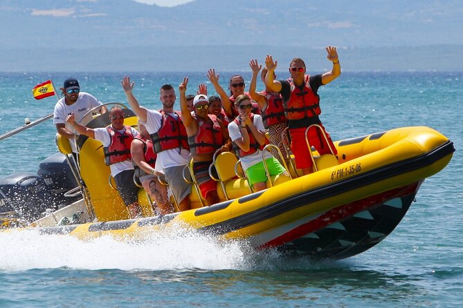 High-Speed Speedboat Adventure in the Bay of Alcudia - A fast start beside Hotel Viva Golf