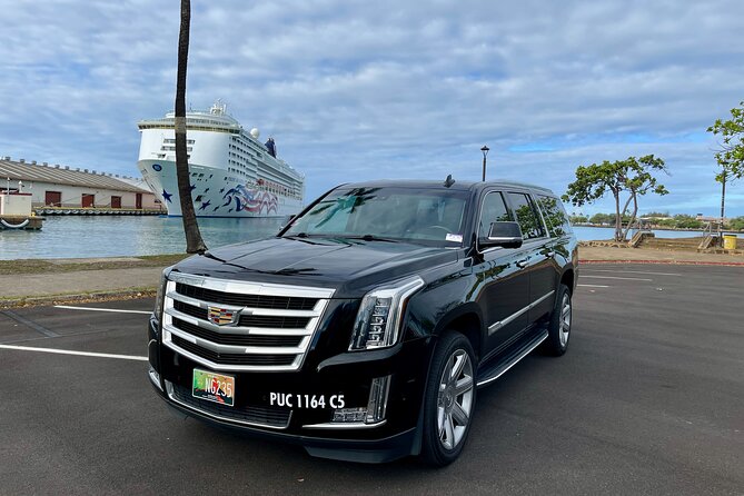 Honolulu Harbor Cruise Terminal Transfer by Luxury Vehicle - A more orderly start to cruise day