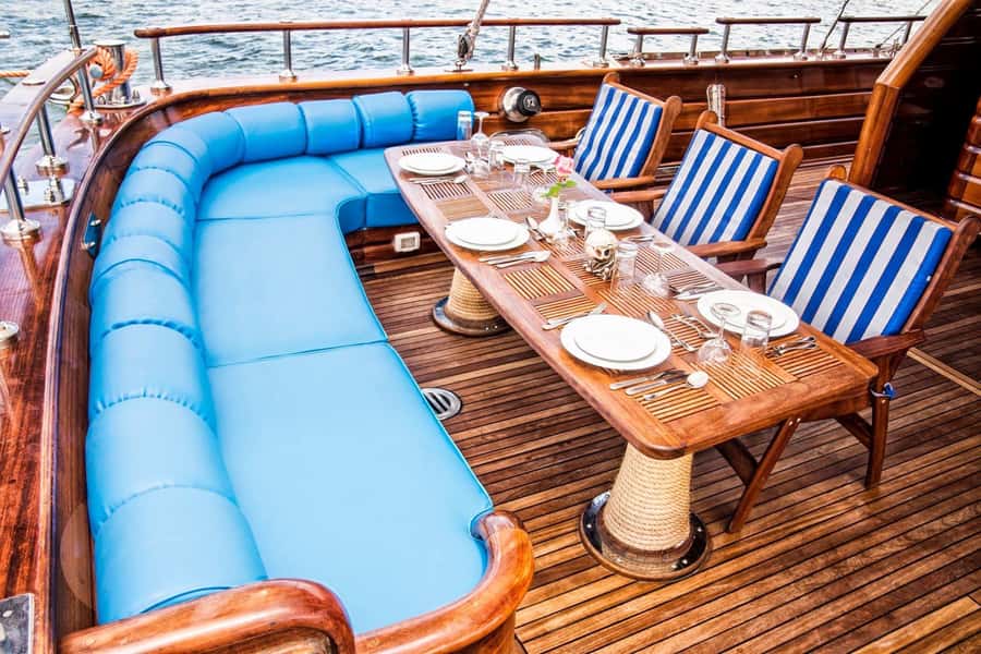 Hurghada: Afternoon Sailing cruise to orange bay with Lunch - The sunset ride back to Hurghada