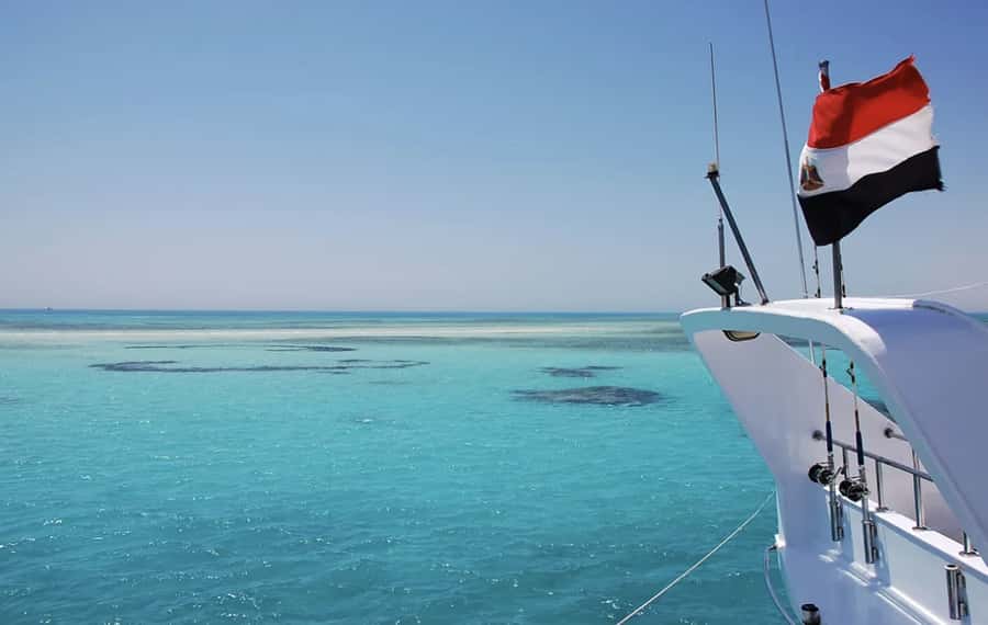 Hurghada: Elegance Yacht Cruise To Orange bay Island W lunch - Seafood lunch served on the yacht