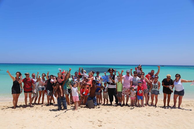Hurghada Pirates sailing boat to Orange bay & Buffet Lunch - The schedule depends on the day you choose