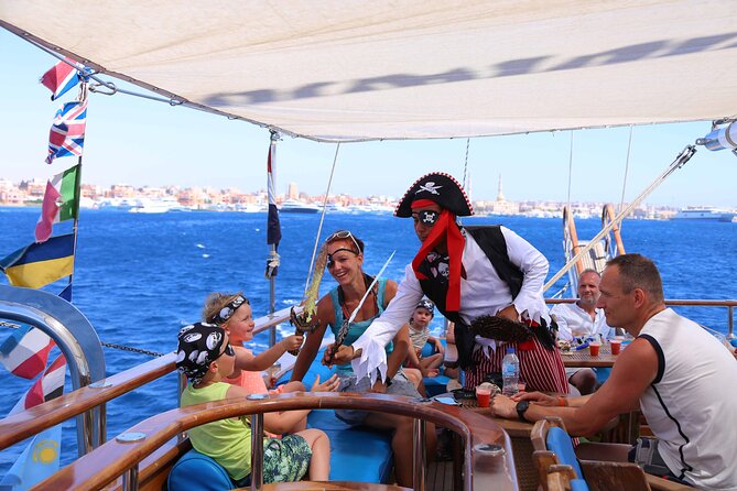 Hurghada Pirates sailing boat to Orange bay & Buffet Lunch - Who will enjoy this Hurghada boat trip