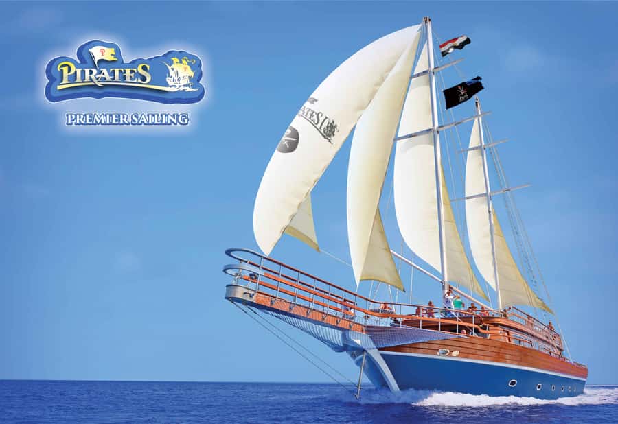 Hurghada: Pirates Sailing Boat to Orange Bay with Transfers - What the six-hour schedule looks like