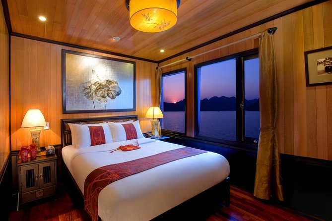 Indochina Sails Halong Bay - Cabin comfort and the classic boat feel