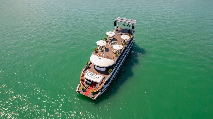 IRIS Cruise HA LONG BAY- Explore Legacy Voyages - A floating stage on Ha Long Bay