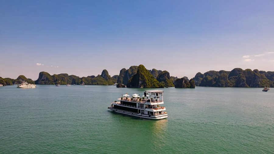 IRIS Cruise HA LONG BAY- Explore Legacy Voyages - Live music, canapes, and the Jacuzzi