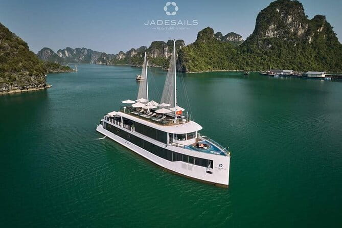 JADE SAILS Best Luxury Day Cruise Visit Ha Long Bay & Lan Ha Bay - Why Jade Sails works as a long day from Hanoi