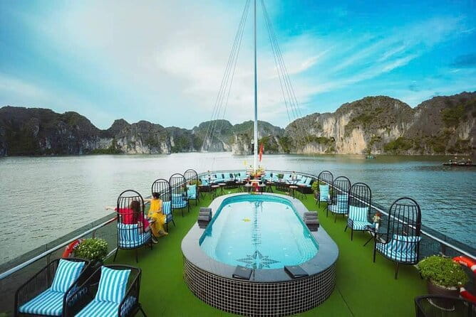 JADE SAILS Best Luxury Day Cruise Visit Ha Long Bay & Lan Ha Bay - What the $108 price really covers
