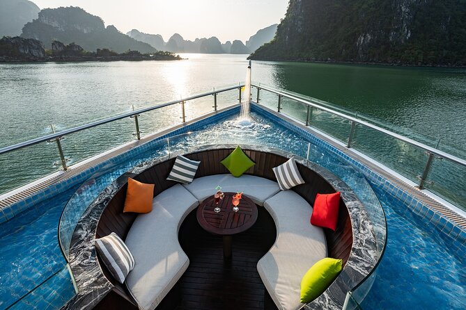 Jade Sails Luxury Halong Bay & Lan Ha Bay 1 Day Cruise from Hanoi - Cooking demonstration and sunset music