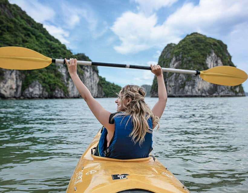 Jade Sails: The most luxurious day cruise explore Lan Ha Bay - 12:45 PM through Dark and Bright Cave