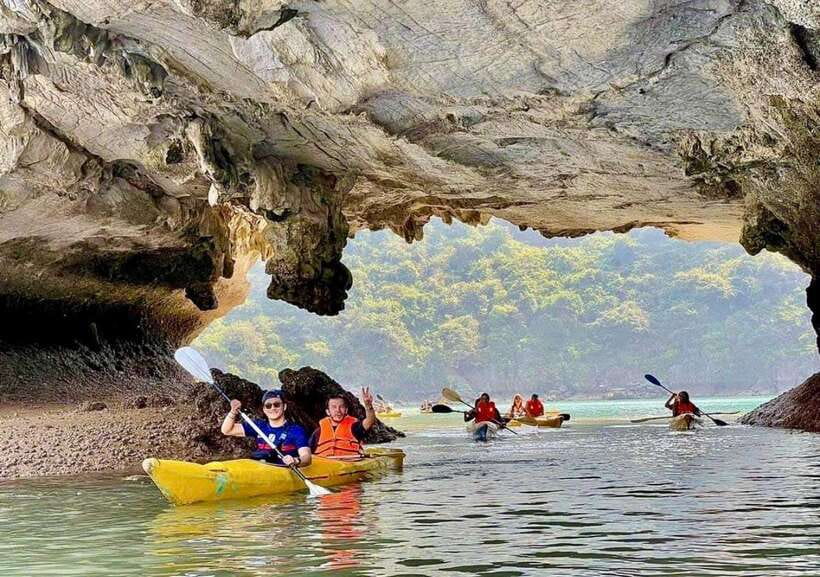 Jade Sails: The most luxurious day cruise explore Lan Ha Bay - 9:30 AM at Tuan Chau Harbor