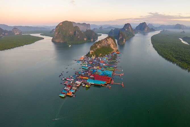 James Bond - Phang Nga with canoe (Full-Day Tour) - Longtail boat views across Phang Nga Bay