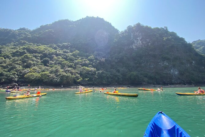 Kayak Adventure Experience at Lan Ha Bay - Cruising past the limestone karsts