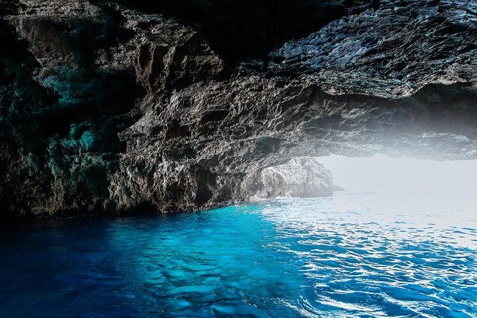 Kotor Bay Escape: Blue Cave, Beach & Swimming Time - Verige and the former submarine tunnels