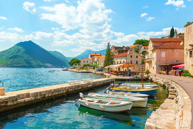 Kotor Bay Escape: Blue Cave, Beach & Swimming Time - Perast from the water