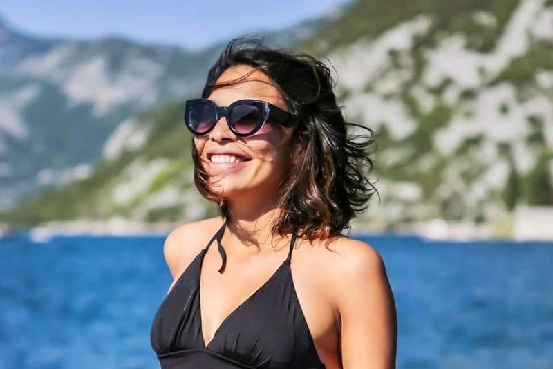 Kotor Bay: Full-Day Catamaran Cruise with Blue Cave Visit - Cruising the full bay toward the open sea