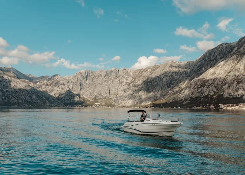 Kotor: Bay of Kotor and Blue Cave Speedboat Tour - Our Lady of the Rocks and the story behind the island