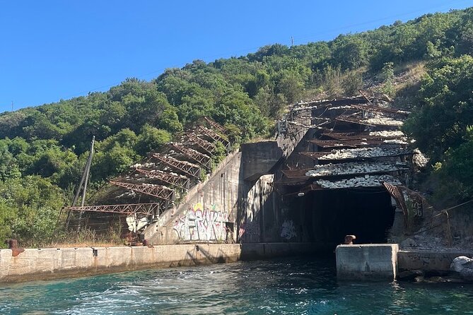 Kotor Bay Speedboat Tour: Blue Cave and Lady of the Rocks - Passing Mamula Island and its circular fortress