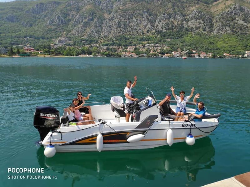 Kotor: Blue Cave with Kotor Bay Island and Submarine Tunnels - Key points at a glance