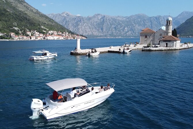 Kotor: Boka Bay Grand Explorer: 6.5-Hour Private Speedboat Tour - Our Lady of the Rocks and the legends of Perast