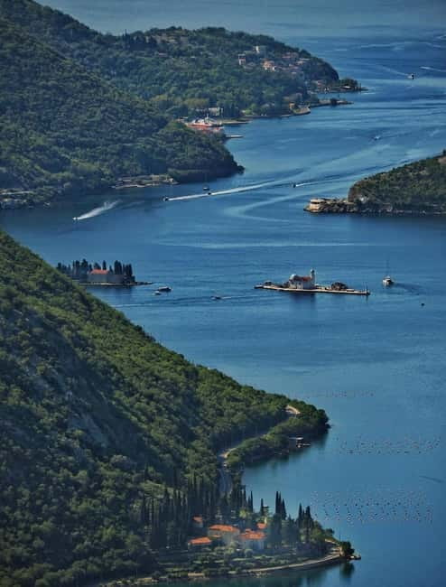 Kotor: Private Blue Cave & Bay of Kotor Boat Tour w/ Drink - Starting from Dobrota or near Kotor Old Town