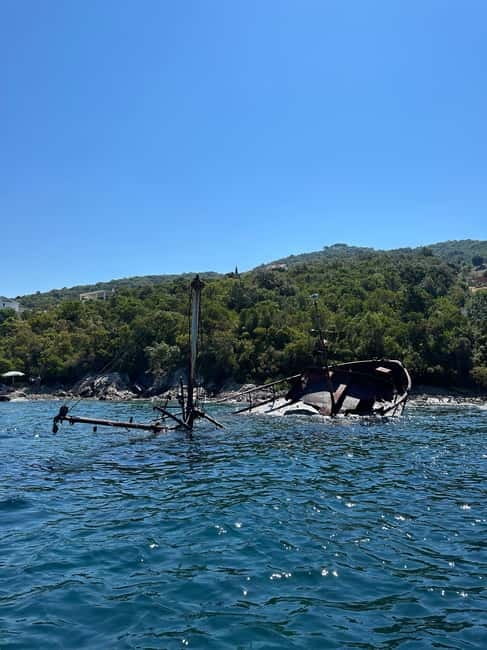 Kotor: Private Blue Cave & Bay of Kotor Boat Tour w/ Drink - Mamula Island and its darker past
