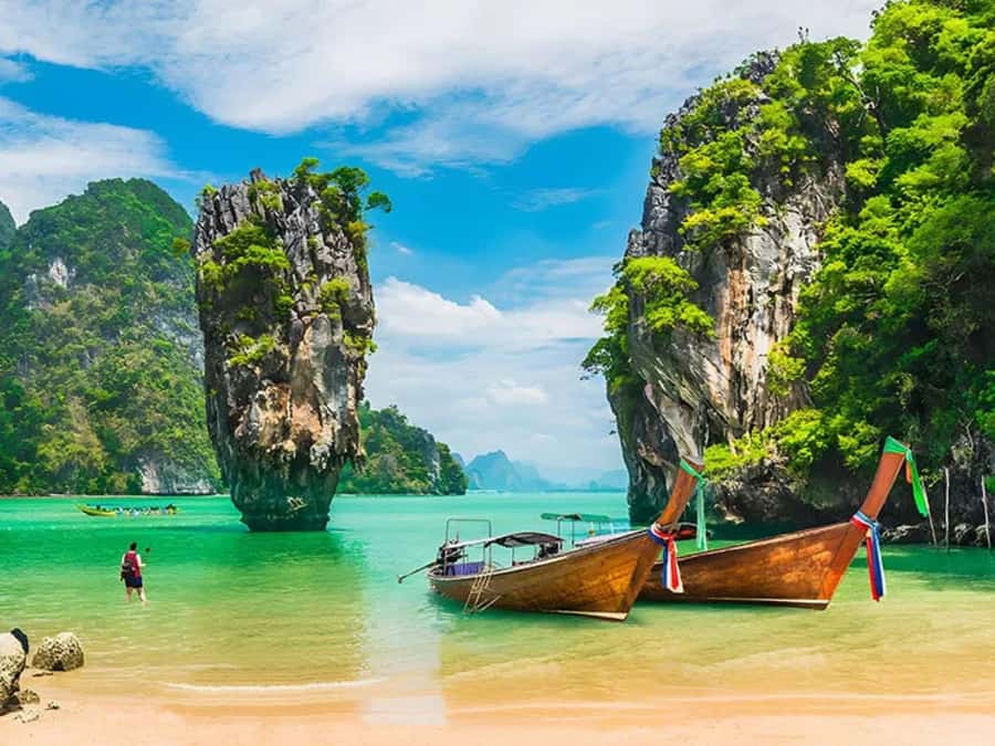Krabi: James Bond Island Tour & Phang Nga by Longtail Boat - The day begins at Monkey Cave Temple