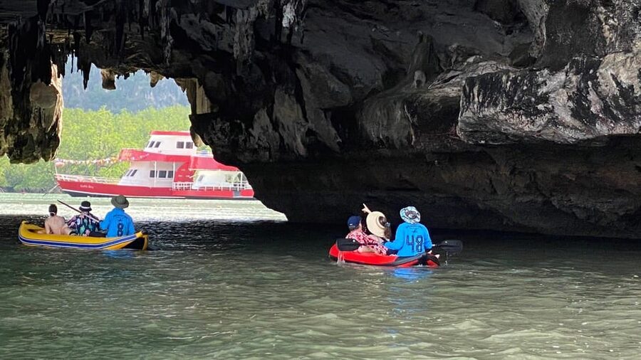 Krabi: Phang Nga Bay Blitz to James Bond Island with Lunch - Canoeing through Hong Island’s enclosed coves
