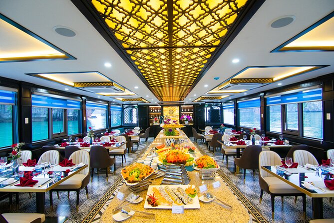La Casta Cruise - Luxury Day Tour in Halong Bay (Expressway- Limousine) - Sung Sot Cave and its 200 steps