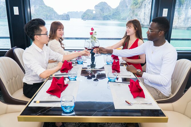 La Casta Cruise - Luxury Day Tour in Halong Bay (Expressway- Limousine) - Buffet lunch, drinks, and the onboard service
