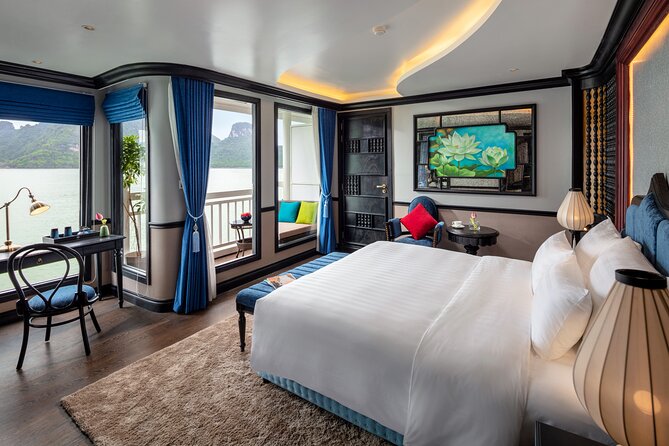La Casta Cruises 2-day Explore Halong and Lan Ha Bay from Hanoi - Dinner, happy hour, and a night on the water