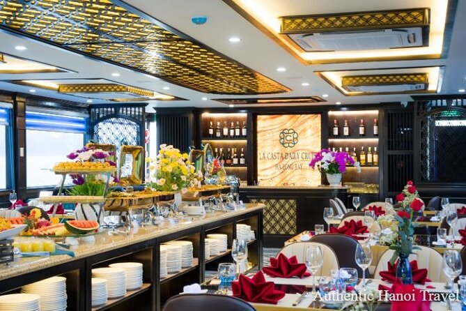 La Casta Daily Cruise - Luxury 5 Star Day Tour in Ha Long Bay - Titov Island in a 30-minute burst