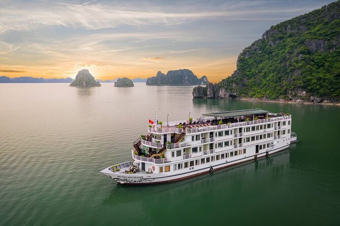 La Pandora Cruises Halong 2Days/1Night All included - La Pandora’s four-deck oriental design