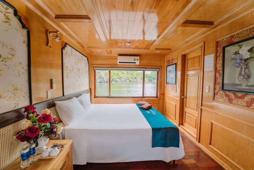 Lan Ha Bay: 2-Day Cruise with Meals, Activities and Pickup - Day one: karsts, kayaks, and a sunset on deck