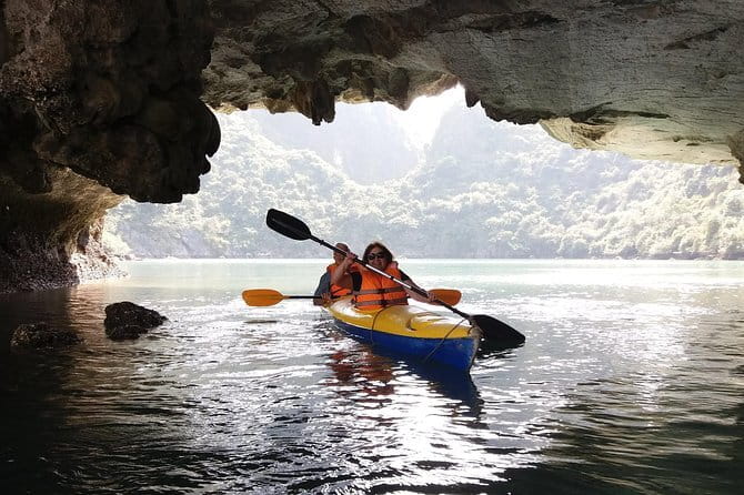Lan Ha Bay 2 days tour with 3-star cruise - Dark and Bright Cave by kayak