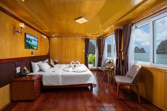 Lan Ha Bay 2D/1N Boutique Boat: kayaking, cycling, swimming at pristine places - Sunrise, sunset, cooking, and the BBQ dinner
