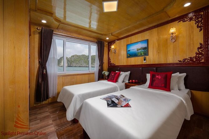 Lan Ha bay Boutique cruise 3D/2N trip: kayaking, swimming, biking, & meals - From Hanoi to Cai Beo Cruise Port