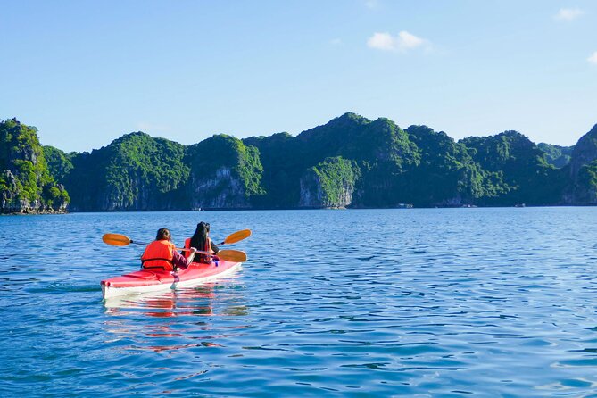 Lan Ha Bay Day Tour From Ha Noi - Daiichi Cruise (VIP1) - Kayaking, swimming, and snorkeling at Dark and Light Cave